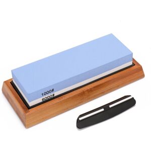 GreenZech 1000/6000 Grit Cutter Sharpener Whetstone Sharpening Stone with Fixed Angle Grin GreenZech 1000/6000 Grit Cutter Sharpener Whetstone Sharpening Stone with Fixed Angle Grin