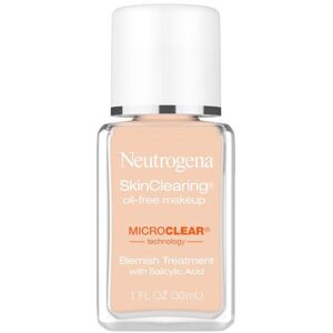 Neutrogena SkinClearing Foundation for Acne, Nude, 1 fl. oz Neutrogena SkinClearing Foundation for Acne, Nude, 1 fl. oz