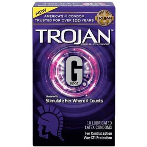 Trojan G. Spot Premium Lubricated Condoms - 10 count Trojan G. Spot Premium Lubricated Condoms - 10 count