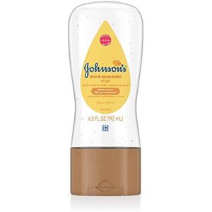 Johnson's Baby Oil Gel With Shea & Cocoa Butter For Baby Massage, 6.5 fl. oz. Johnson's Baby Oil Gel With Shea & Cocoa Butter For Baby Massage, 6.5 fl. oz.