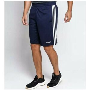 (S) adidas Mens Design 2 Move 3 Stripes Navy Shorts (S) adidas Mens Design 2 Move 3 Stripes Navy Shorts