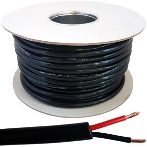Loops 25m Outdoor Speaker Cable 1.5mm Stranded OFC Copper Garden Wire Flex Reel 100V Loops 25m Outdoor Speaker Cable 1.5mm Stranded OFC Copper Garden Wire Flex Reel 100V