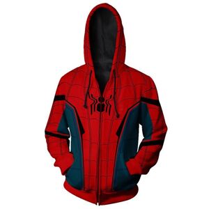 Unbranded (Hoodie, S) Spiderman Cosplay Zip Hoodie Jacket Trousers Superhero Man Hip Hop C Unbranded (Hoodie, S) Spiderman Cosplay Zip Hoodie Jacket Trousers Superhero Man Hip Hop C