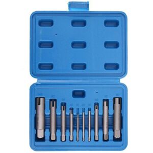 GreenZech 10Pcs Damaged Taps Remover Screw Tap Extractor Set Broken Taps Removal Kit GreenZech 10Pcs Damaged Taps Remover Screw Tap Extractor Set Broken Taps Removal Kit
