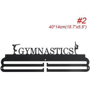 GreenZech (#2:40*14cm) 6 Types Black Sporting Medal Hangers Awards Display Medal Holder Ra GreenZech (#2:40*14cm) 6 Types Black Sporting Medal Hangers Awards Display Medal Holder Ra