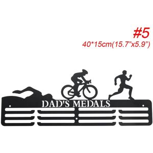 GreenZech (#5:40*15cm) 6 Types Black Sporting Medal Hangers Awards Display Medal Holder Ra GreenZech (#5:40*15cm) 6 Types Black Sporting Medal Hangers Awards Display Medal Holder Ra
