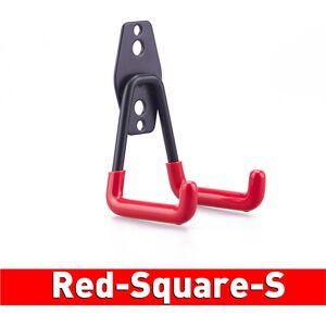 GreenZech (Red Square S) 9PCS Garage Storage Wall Mounted Hooks Utility Heavy Duty Hangers GreenZech (Red Square S) 9PCS Garage Storage Wall Mounted Hooks Utility Heavy Duty Hangers
