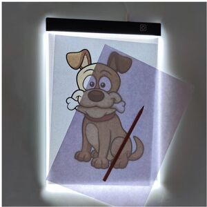 GreenZech () A4 A5 USB Dimmable Led Drawing Copy Pad Tablet Diamond Painting Board Art Cop GreenZech () A4 A5 USB Dimmable Led Drawing Copy Pad Tablet Diamond Painting Board Art Cop