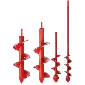 GreenZech () Hard Alloy Head Spiral Auger 4x22/4x45/8x25/8x30cm Non-Slip Flower Bulb Auger GreenZech () Hard Alloy Head Spiral Auger 4x22/4x45/8x25/8x30cm Non-Slip Flower Bulb Auger