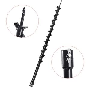 GreenZech 40mm x 800mmm Earth Auger Fence Borer Drill Bit Hole Digger GreenZech 40mm x 800mmm Earth Auger Fence Borer Drill Bit Hole Digger
