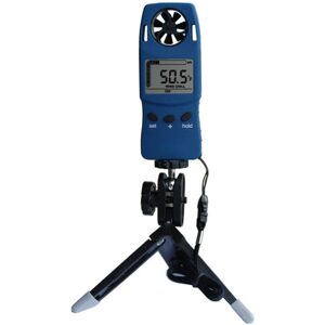 GreenZech 1 UNIT Of Weather Station Handheld Anemometer With Tripod Wind Speed Wind Chill GreenZech 1 UNIT Of Weather Station Handheld Anemometer With Tripod Wind Speed Wind Chill