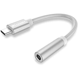 Wlevzzor USB C to 3.5mm Headphone Jack Adapter,USB Type C to 3.5mm Aux Audio Dongle Cable Wlevzzor USB C to 3.5mm Headphone Jack Adapter,USB Type C to 3.5mm Aux Audio Dongle Cable