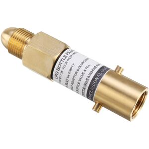 GreenZech 5/8 Inch LH Bayonet LPG Filling Point Refill Gas Propane Bottle POL Adapter GreenZech 5/8 Inch LH Bayonet LPG Filling Point Refill Gas Propane Bottle POL Adapter