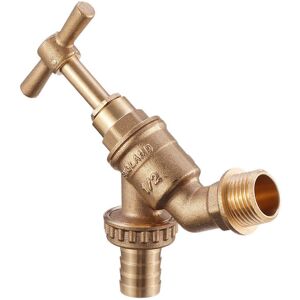 GreenZech (Brass Tap) Faucet Tank Drain Coarse Thread Adapter to Brass Garden Tap with 1/2 GreenZech (Brass Tap) Faucet Tank Drain Coarse Thread Adapter to Brass Garden Tap with 1/2