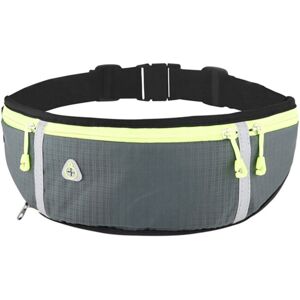 GreenZech (Grey) Water-repellent Running Waist Bag with Water Bottle Holder Ultralight Adj GreenZech (Grey) Water-repellent Running Waist Bag with Water Bottle Holder Ultralight Adj