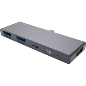 GreenZech 5 In 1 USB-C Docking Station Adapter With 4K 60HZ HDMI HD Display Support Data T GreenZech 5 In 1 USB-C Docking Station Adapter With 4K 60HZ HDMI HD Display Support Data T