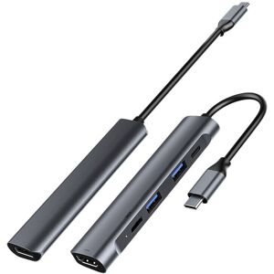 GreenZech 5-in-1 USB Type-C Docking Station HUB Adapter With PD 60W Power Delivery USB 2.0 GreenZech 5-in-1 USB Type-C Docking Station HUB Adapter With PD 60W Power Delivery USB 2.0