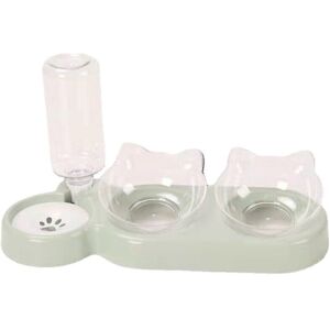 GreenZech (Green) 2-in-1 Food Bowl Autoxic Water Dispenser No-spill Food Feeder Dispenser GreenZech (Green) 2-in-1 Food Bowl Autoxic Water Dispenser No-spill Food Feeder Dispenser