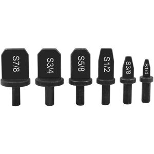 GreenZech 6Pcs 1/4-7/8 Imperial Hexagonal Tube Expander 37-47 Length Swaging Tool Drill Bi GreenZech 6Pcs 1/4-7/8 Imperial Hexagonal Tube Expander 37-47 Length Swaging Tool Drill Bi