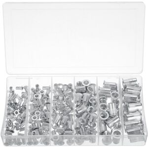GreenZech 190Pcs M3-M10 Rivnut Riveter Rivet Nut Nutserts Guns Riveting Assortment Tool Ki GreenZech 190Pcs M3-M10 Rivnut Riveter Rivet Nut Nutserts Guns Riveting Assortment Tool Ki