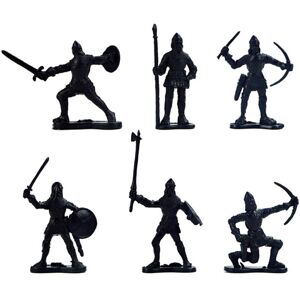 GreenZech 14 pcs Knights Medieval Toy Soldiers Action Figure Role Play Playset GreenZech 14 pcs Knights Medieval Toy Soldiers Action Figure Role Play Playset