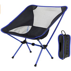 GreenZech (Blue) Ultralight Folding Chair Superhard Outdoor Camping Chair Portable Beach H GreenZech (Blue) Ultralight Folding Chair Superhard Outdoor Camping Chair Portable Beach H
