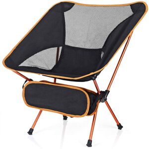 GreenZech (Orange) Ultralight Folding Chair Superhard Outdoor Camping Chair Portable Beach GreenZech (Orange) Ultralight Folding Chair Superhard Outdoor Camping Chair Portable Beach