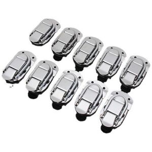 GreenZech 10pcs Spring Draw Toggle Latch Chest Box Suitcase wooden Box Buckle Aluminum Box GreenZech 10pcs Spring Draw Toggle Latch Chest Box Suitcase wooden Box Buckle Aluminum Box