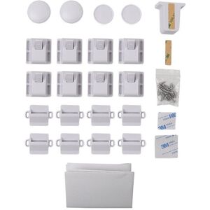 GreenZech 8 Pcs Magnetic Children Kids Cupboard Cabinet Drawer Safety Security Locks GreenZech 8 Pcs Magnetic Children Kids Cupboard Cabinet Drawer Safety Security Locks
