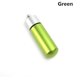 GreenZech (Green) Aluminum Bottle Waterproof Tank Life-saving Equipment Keychain EDC Tool GreenZech (Green) Aluminum Bottle Waterproof Tank Life-saving Equipment Keychain EDC Tool