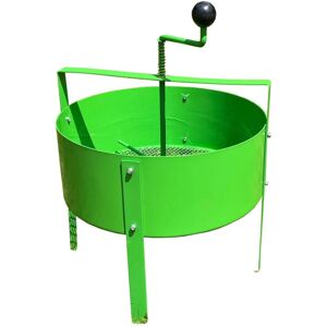 Selections GFJ438 Rotary Soil Compost Sieve Screener with 8mm Mesh, Spring-Loaded Handle, E Selections GFJ438 Rotary Soil Compost Sieve Screener with 8mm Mesh, Spring-Loaded Handle, E