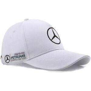 Mercedes-Benz (White) F1 Benz Team Embroidered Baseball Cap Car Cap Mercedes-Benz (White) F1 Benz Team Embroidered Baseball Cap Car Cap