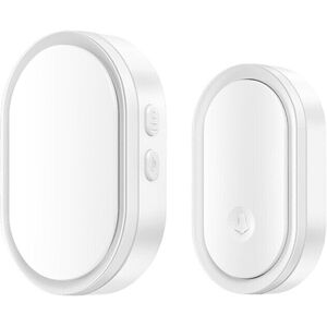 GreenZech (White, EU Plug) Long Distance Doorbell Home Intelligent Wireless Waterproof US GreenZech (White, EU Plug) Long Distance Doorbell Home Intelligent Wireless Waterproof US