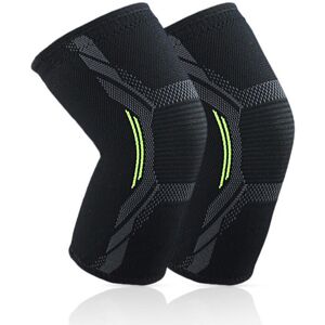 GreenZech (XL) Elastic Breathable Fitness Knee Pad Support Sports Protection GreenZech (XL) Elastic Breathable Fitness Knee Pad Support Sports Protection