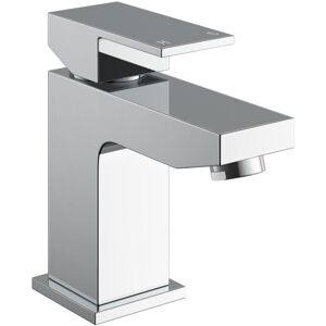 NES Home Aldo Bathroom Basin Mixer Tap & Waste Chrome NES Home Aldo Bathroom Basin Mixer Tap & Waste Chrome