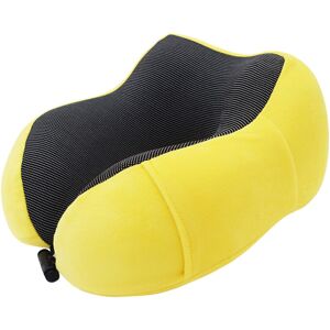 GreenZech (Yellow) U Shaped Memory Foam Neck Soft Travel Pillow Solid Relieve Pressure GreenZech (Yellow) U Shaped Memory Foam Neck Soft Travel Pillow Solid Relieve Pressure