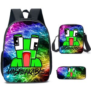 Unbranded Purple 3 PCS Backpack Kids School Bag Gift - Backpack Unbranded Purple 3 PCS Backpack Kids School Bag Gift - Backpack