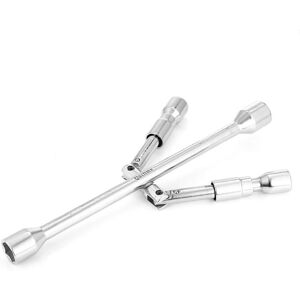 GreenZech 4 Way Wheel Cross Wrench Folding Car Tyre Repair Tools 17 19 21 23mm GreenZech 4 Way Wheel Cross Wrench Folding Car Tyre Repair Tools 17 19 21 23mm