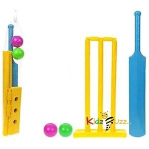 Unbranded Junior Plastic Cricket Set for Kids – ABS Bat, Ball, Wickets & Stumps, Outdoor G Unbranded Junior Plastic Cricket Set for Kids – ABS Bat, Ball, Wickets & Stumps, Outdoor G