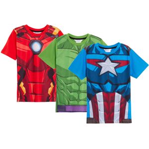 Marvel (4-5 Years) Boys 3 Pack Avengers T-Shirts Kids Captain America Hulk Iron man Dre Marvel (4-5 Years) Boys 3 Pack Avengers T-Shirts Kids Captain America Hulk Iron man Dre