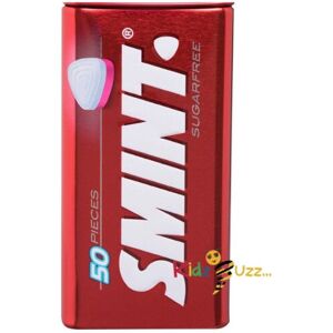 (Pack of 12) Smint XXL Strawberry Sugarfree 50 Mints Tin (Pack of 12) Smint XXL Strawberry Sugarfree 50 Mints Tin