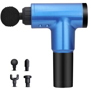 GreenZech (Blue, US Plug) Electric Percussion Massager 6 Speeds Rechargeable Muscle Vibrat GreenZech (Blue, US Plug) Electric Percussion Massager 6 Speeds Rechargeable Muscle Vibrat