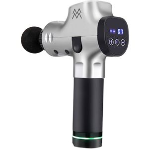 GreenZech (Silver) 20 Speeds LCD Electric Percussion Vibration Muscle Massager GreenZech (Silver) 20 Speeds LCD Electric Percussion Vibration Muscle Massager
