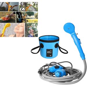 GreenZech Camping Shower 20L Folding Bucket Bag High Pressure Power Electric Pump Washer P GreenZech Camping Shower 20L Folding Bucket Bag High Pressure Power Electric Pump Washer P
