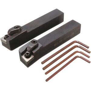 GreenZech 2pcs 16x100mm Lathe Index Turning Tool Holder with 10pcs CNMG1204 Insert GreenZech 2pcs 16x100mm Lathe Index Turning Tool Holder with 10pcs CNMG1204 Insert