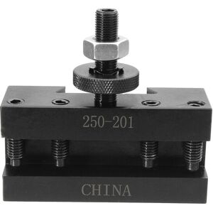 GreenZech 2pcs Turning and Facing Holder Quick Change Tool Post and Tool Holder Lathes Kit GreenZech 2pcs Turning and Facing Holder Quick Change Tool Post and Tool Holder Lathes Kit