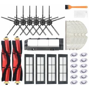 GreenZech 31pcs Replacements for Xiaomi Roborock Xiaowa Vacuum Cleaner Parts Accessories V GreenZech 31pcs Replacements for Xiaomi Roborock Xiaowa Vacuum Cleaner Parts Accessories V