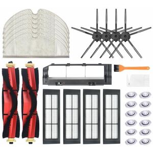GreenZech 31pcs Replacements for Xiaomi Roborock Xiaowa Vacuum Cleaner Parts Accessories V GreenZech 31pcs Replacements for Xiaomi Roborock Xiaowa Vacuum Cleaner Parts Accessories V