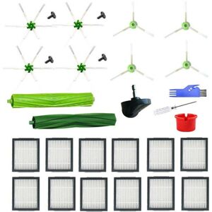 GreenZech 30pcs Replacements for iRobotE5 E6 i7 i7+ Vacuum Cleaner Parts Accessories GreenZech 30pcs Replacements for iRobotE5 E6 i7 i7+ Vacuum Cleaner Parts Accessories