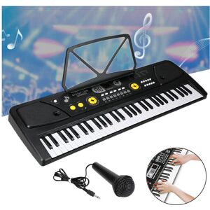 Unbranded 61 Key Digital Music Piano Keyboard Mic Electronic Musical Instrument Unbranded 61 Key Digital Music Piano Keyboard Mic Electronic Musical Instrument